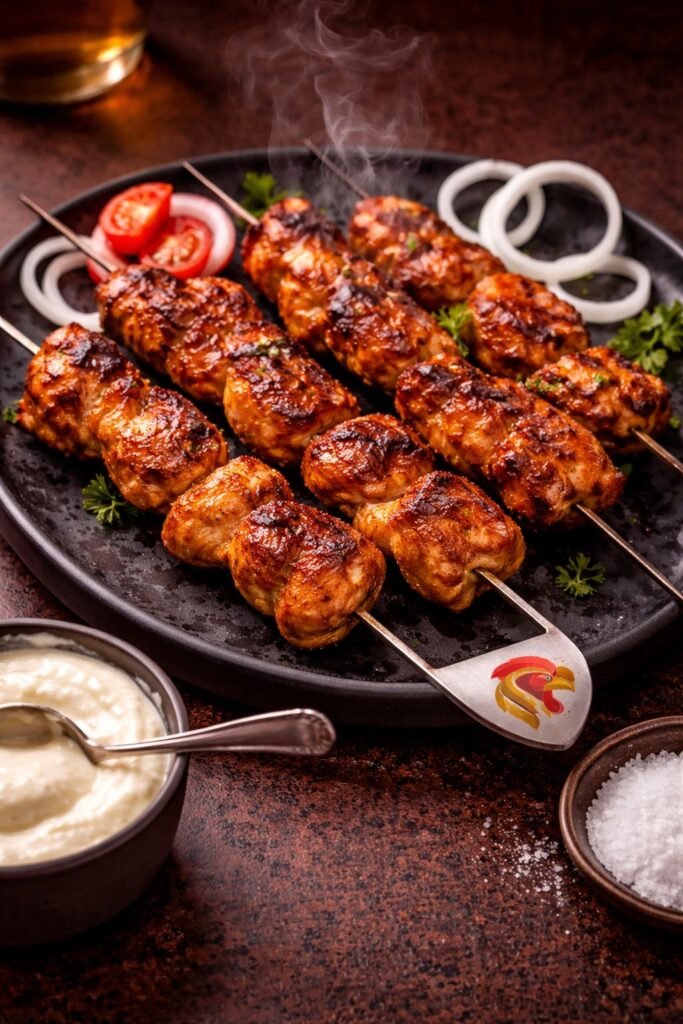 Shish tawook plate